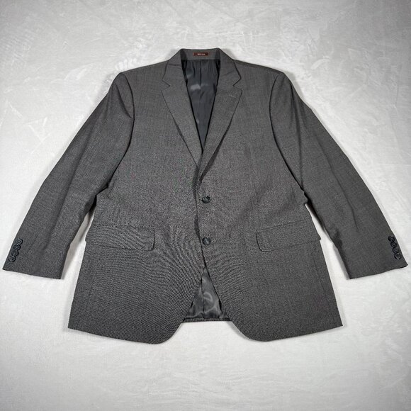 Peter Millar Other - Peter Millar Blazer Men Size 44R Gray 2-Button Sport Jacket 100% Wool Canada EUC